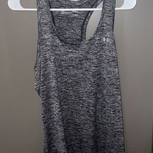 Grey under armour tank top